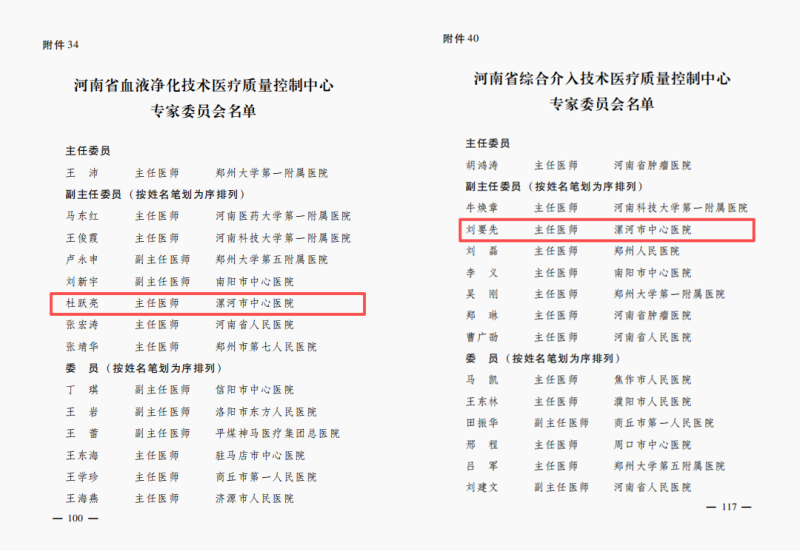 2人当选省级质控中心副主委，40人入选省级专家委员会